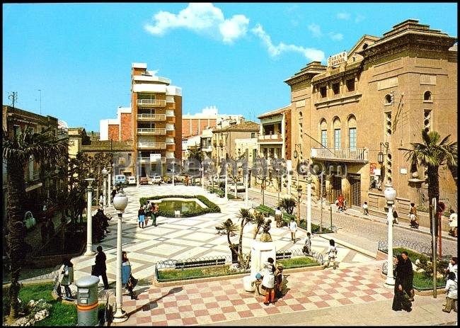 Plaza de josé antonio primo de rivera en rubi (barcelona)