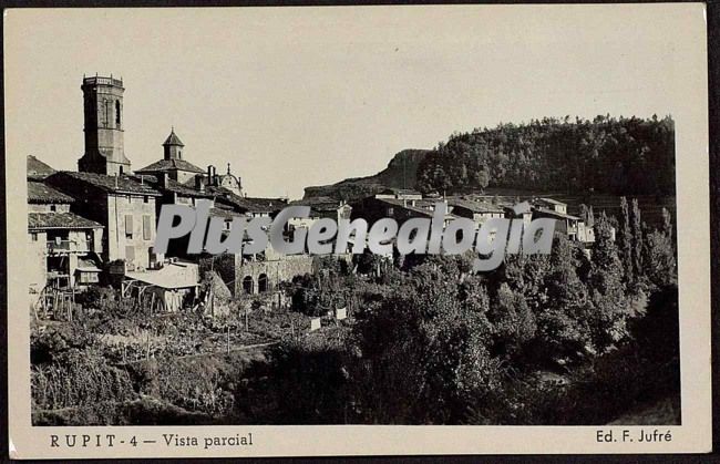 Vista parcial de Rupit (Barcelona)