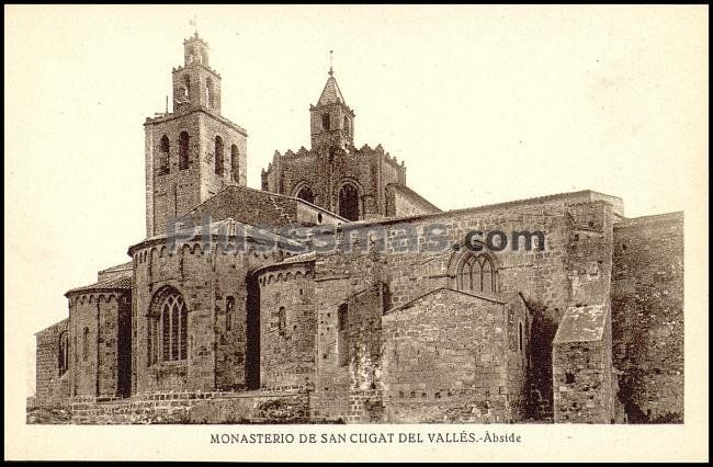 Monasterio de San Cugat del Vallés en Barcelona