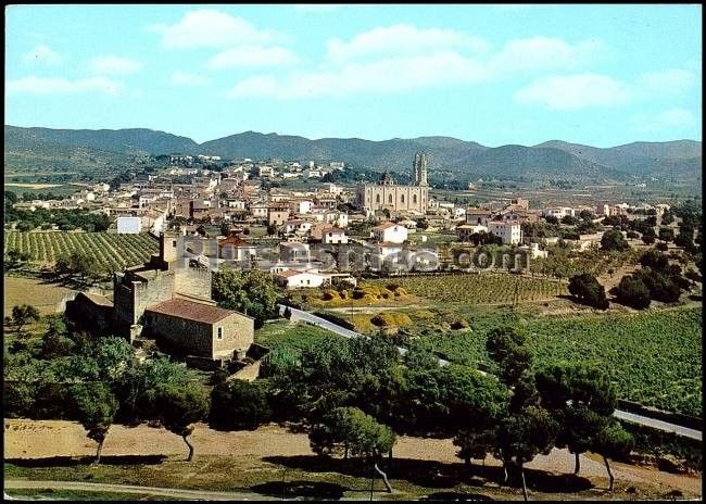 Vista General de San Pedro de Ribas en Barcelona