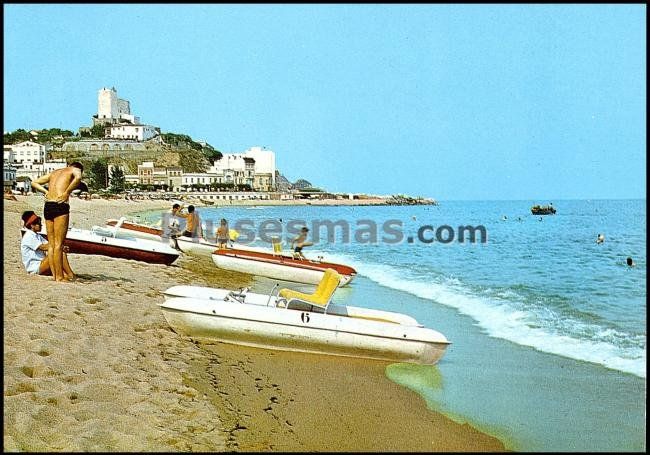 Vistas de la Playa de San Pol de Mar en Barcelona