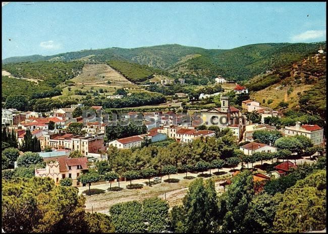 Vista parcial del pueblo San Andrés de Llavaneras (Barcelona)