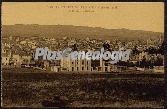 Vista general de Sant Cugat del Vallés (Barcelona)