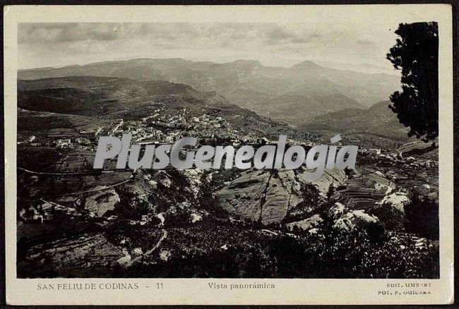 Vista panorámica de Sant Feliú de Codinas (Barcelona)