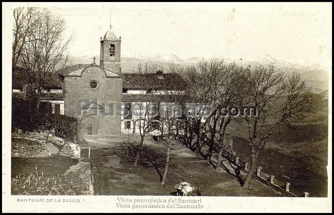 Vista Panorámica del Santuari de la Salud en Barcelona