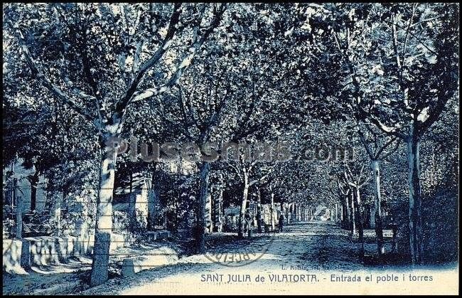 Entrada el Poble i Torres en Barcelona