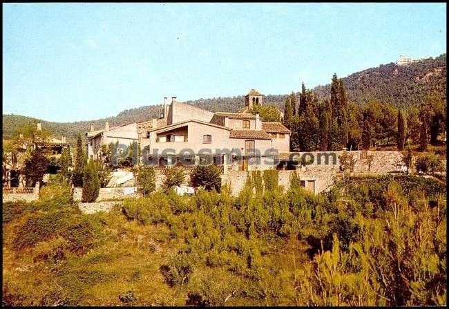 Vista parcial de Sant Sebastiá de Montmajor en Barcelona