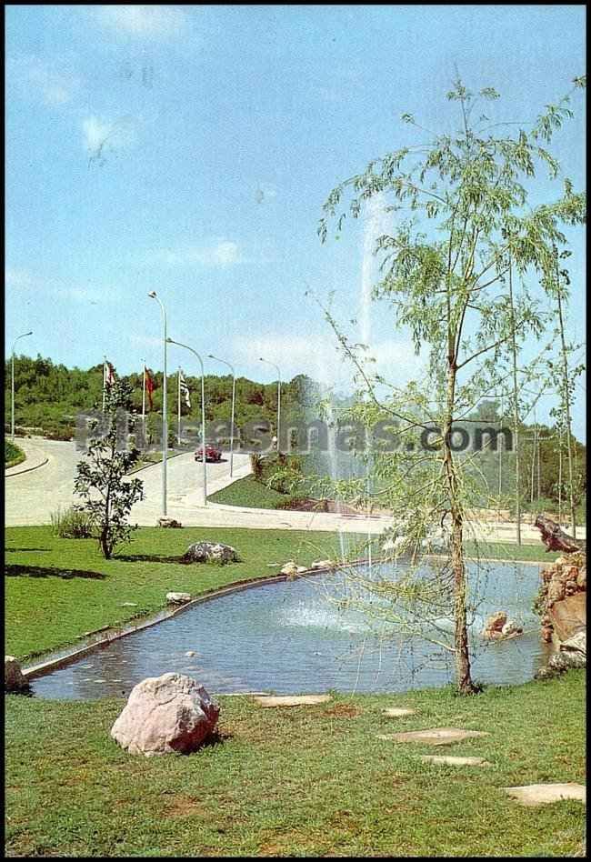 Jardines de vallpineda, en sitges (barcelona)