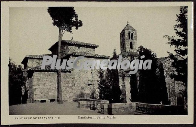 Baptisteri i Santa Maria Sant Pere de Terrassa (Barcelona)