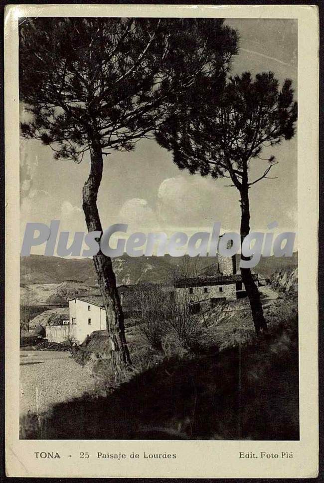 Paisaje de Lourdes en Tona (Barcelona)