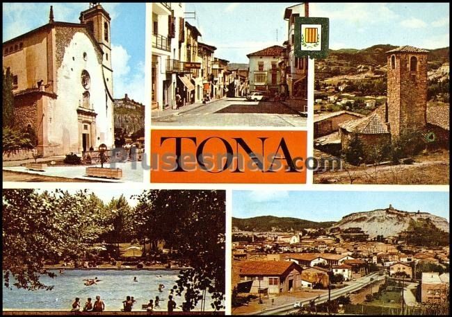 Diversos aspectos de Tona (Barcelona)