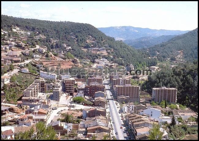 Vista general de Vallirana (Barcelona)