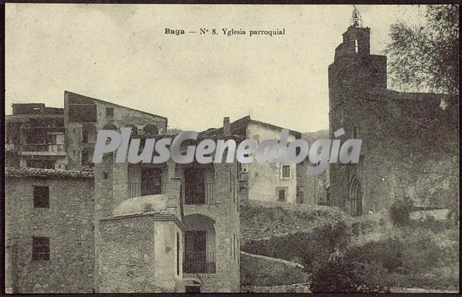 Iglesia parroquial de baga (girona)