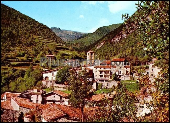 Vista parcial de baget (gerona)