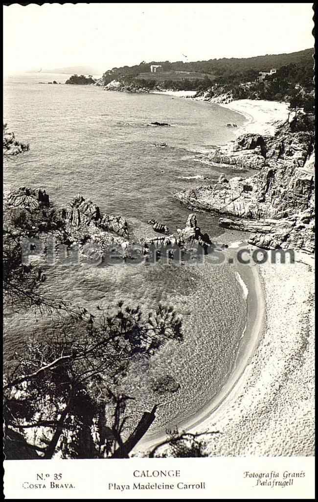 Playa madeleine carroll en calonge (gerona)