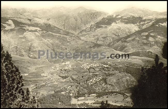 Vista de campellas desde la cumbre de 