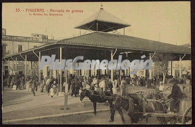 Mercado de granos en figueras (girona)