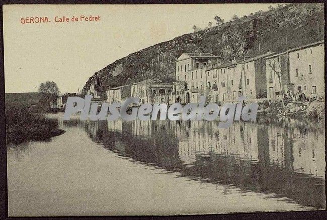 Calle de pedret de girona