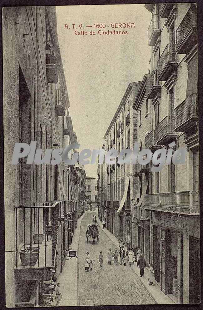 Calle de ciudadanos de girona