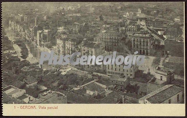 Vista aérea parcial de girona