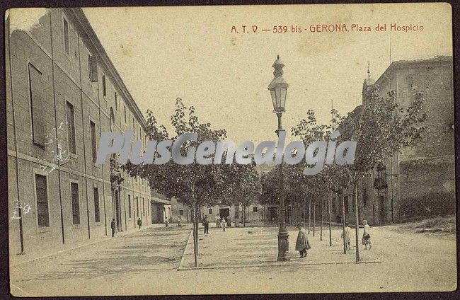 Plaza del hospicio de girona