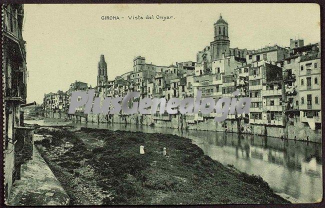 Vista del onyar de girona