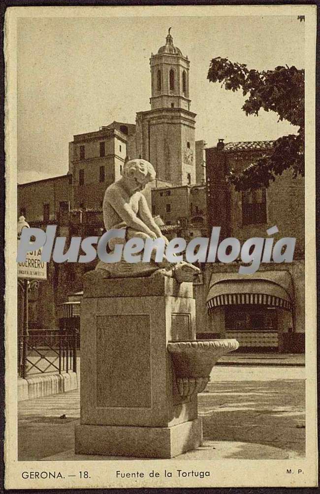 Fuente de la tortuga de girona