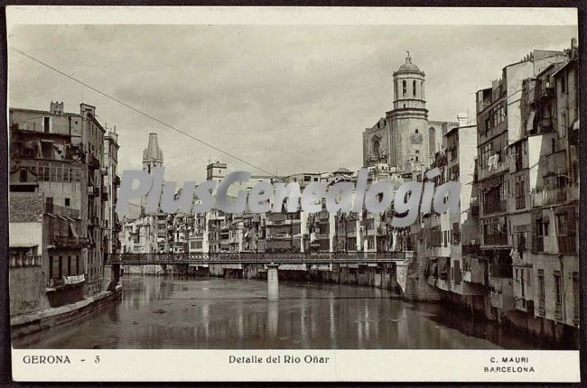 Detalle del río oñar de girona