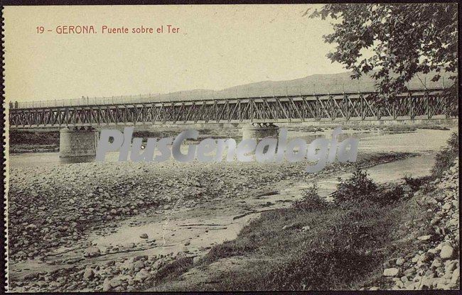 Puente sobre el ter de girona