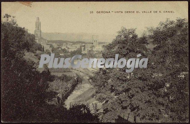 Vista desde el valle de san daniel de girona