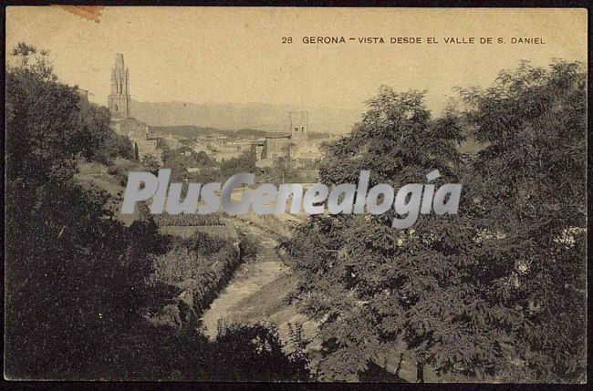 Vista desde el valle de san daniel de girona