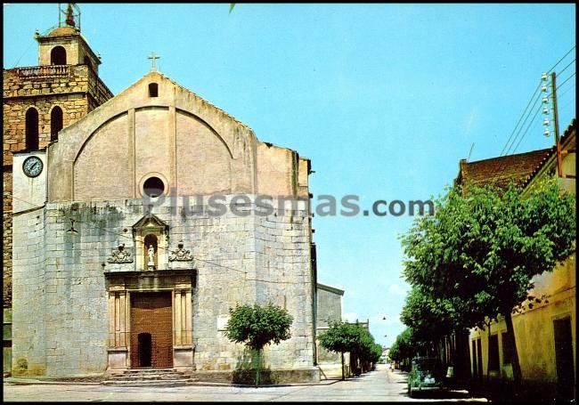 Plaza de la iglesia y calle calvo sotelo (gerona)