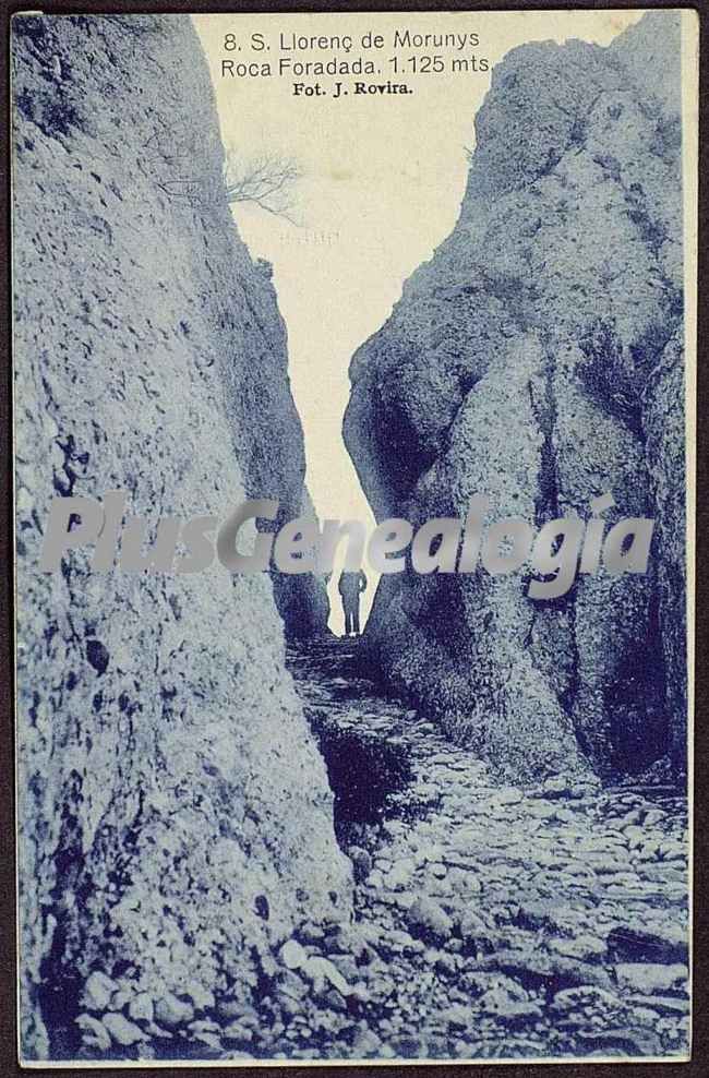 Roca foradada de llorenç de moruyns (girona)