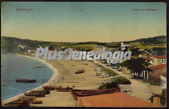 Playa de llafranch de palafrugell (girona)
