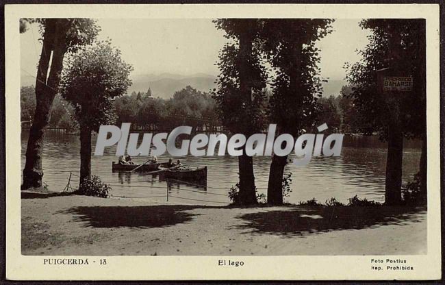 El lago de puigcerdá (girona)