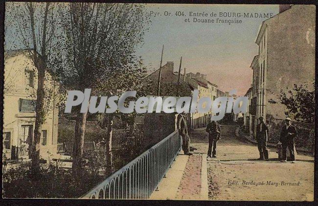 Entrée de bourg - madame de puigcerdá (girona)