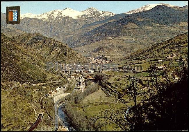 Vista general de ribes de freser en gerona