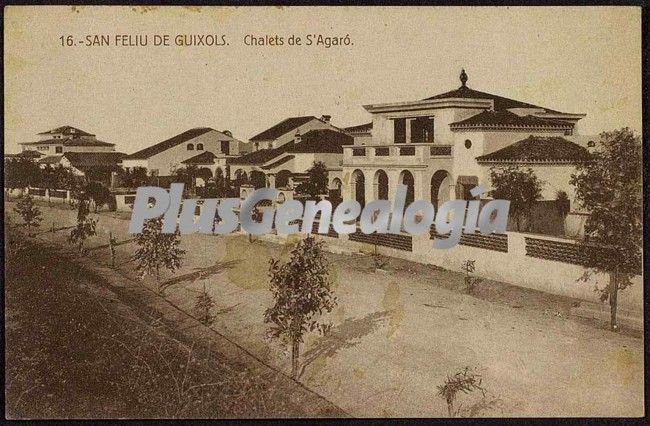 Chalets de s´agaró de san feliu de guixols (girona)