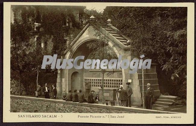 Fuente de sant hilari sacalm (girona)