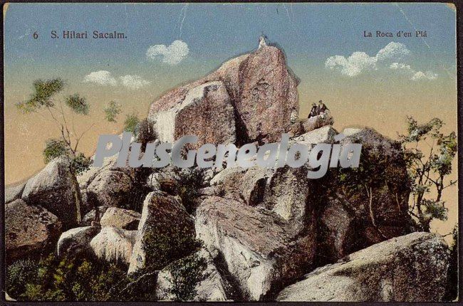 La roca d´en plá de sant hilari sacalm (girona)