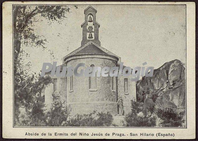 ábside de la ermita del niño jesús de praga de sant hilari sacalm (girona)