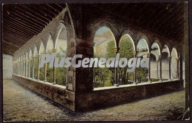 Claustro del monasterio de sant joan de les abadeses (girona)