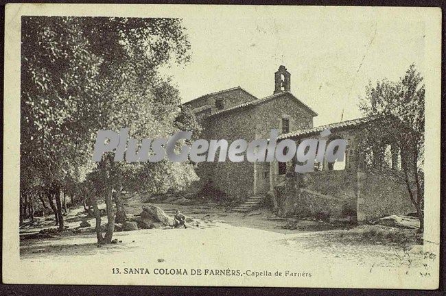 Capella de farnérs de santa coloma de farners (girona)