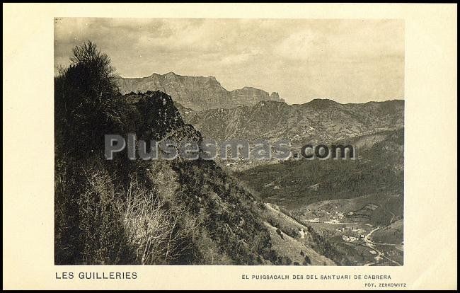 Les guilleries en el puigsacalm des del santuari de cabrera (gerona)