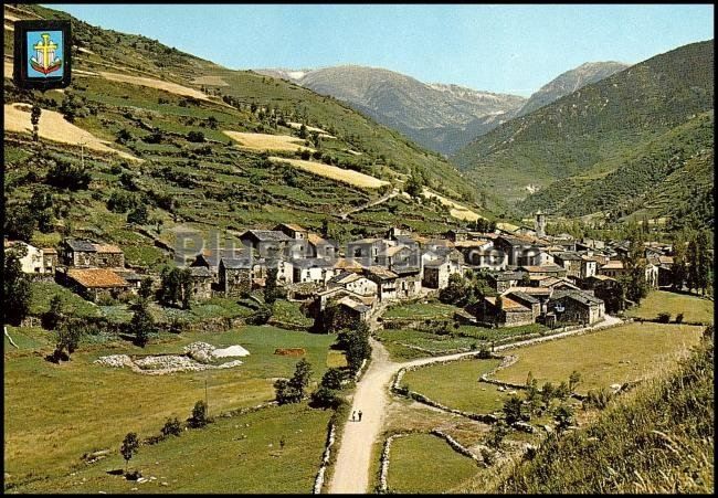 Pirineo catalán. vista general de setcases (gerona)