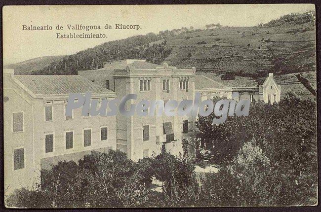 Balneario de vallfogona de riucop (girona)