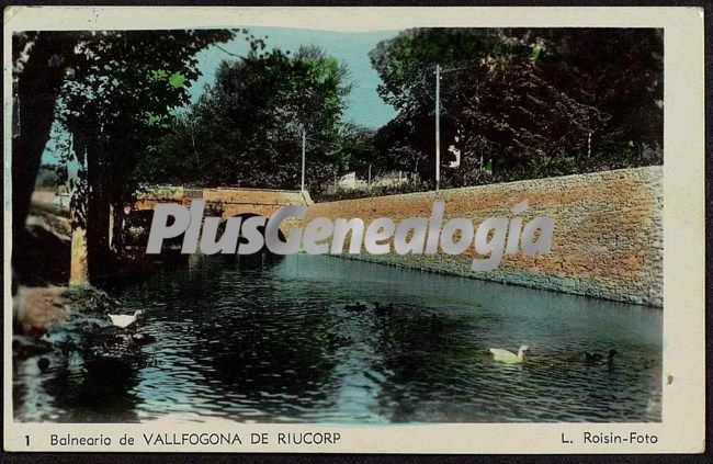 Balneario de vallfogona de riucop (girona)