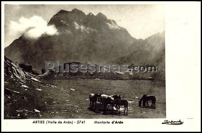 Paisajes alrededores de arties (lleida)