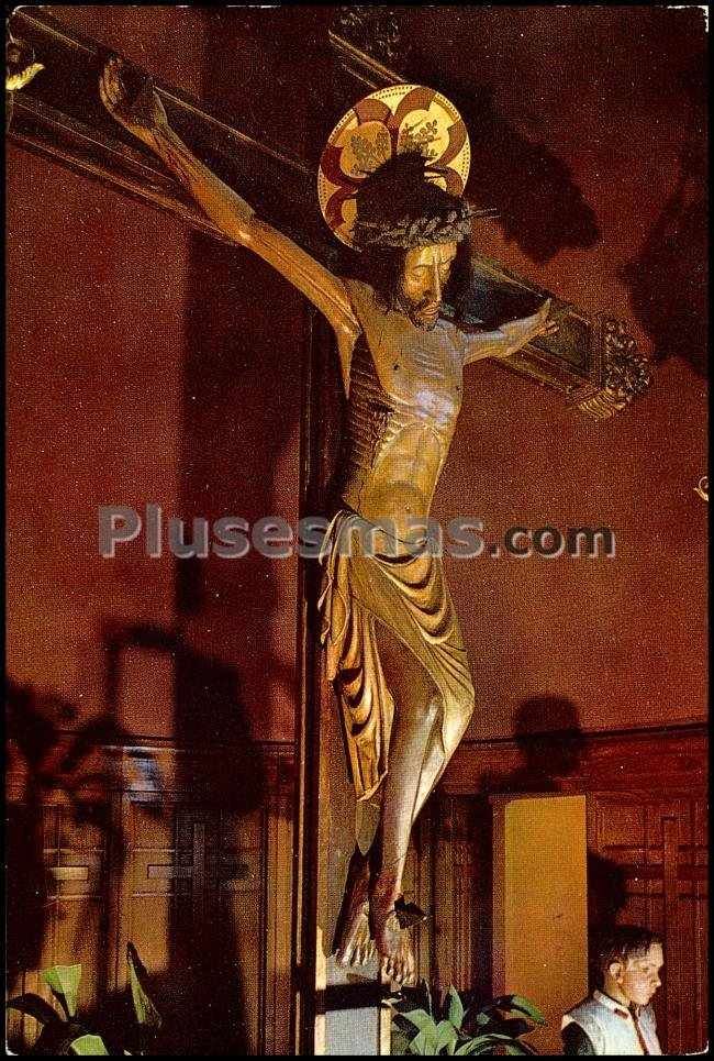 Imagen del santo cristo en balaguer (lleida)