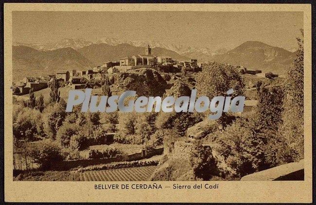 Foto antigua de BELLVER DE CERDAÑA